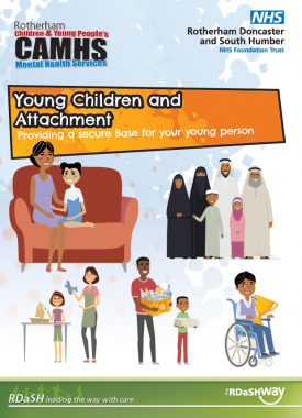 Image of the young children and attachment leaflet