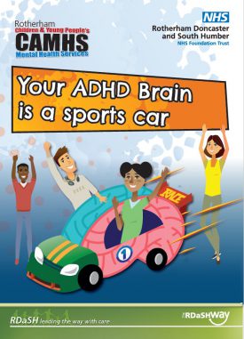 Image for the Your ADHD Brain is a Sports Car leaflet